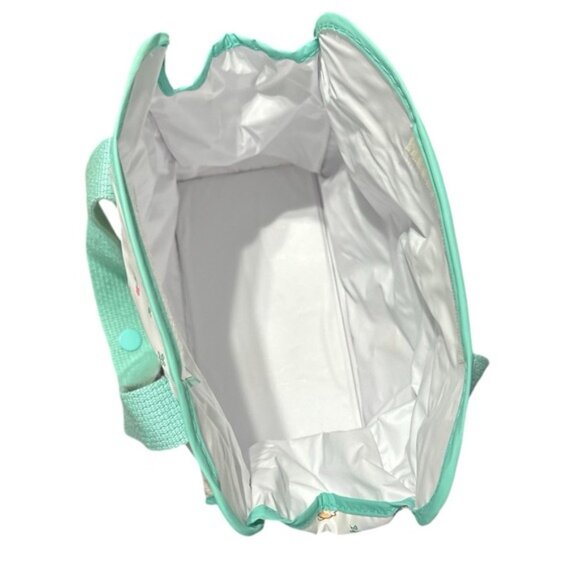 Peter Rabbit Beatrix Potter Enfamil Diaper Bag Unisex Mint Green Vinyl‎ RARE Vtg - Picture 4 of 4